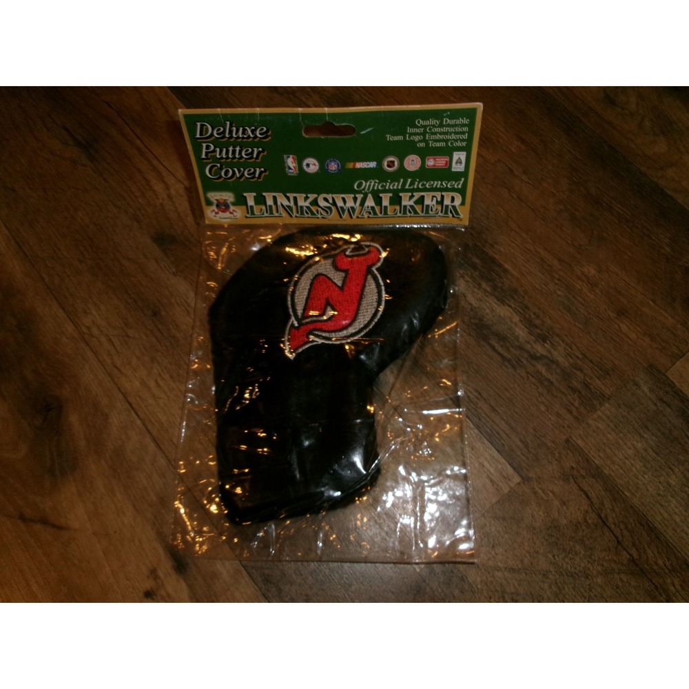 NEW JERSEY DEVILS GOLF PUTTER CLUB COVER VINTAGE T1